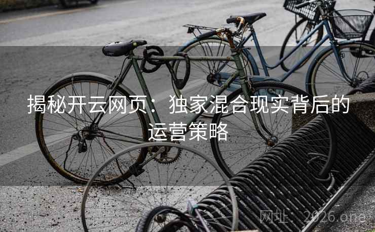 揭秘开云网页：独家混合现实背后的运营策略