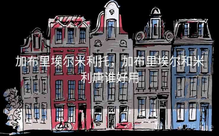 加布里埃尔米利托,加布里埃尔和米利唐谁好用 加布里埃尔米利托,加布里埃尔和米利唐谁好用