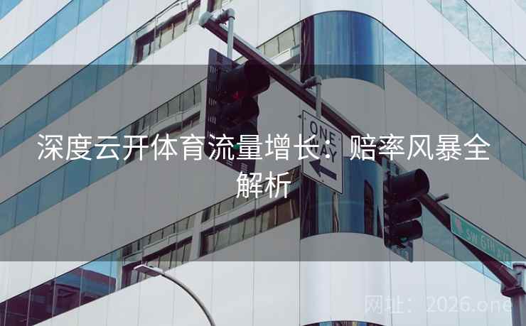 深度云开体育流量增长：赔率风暴全解析