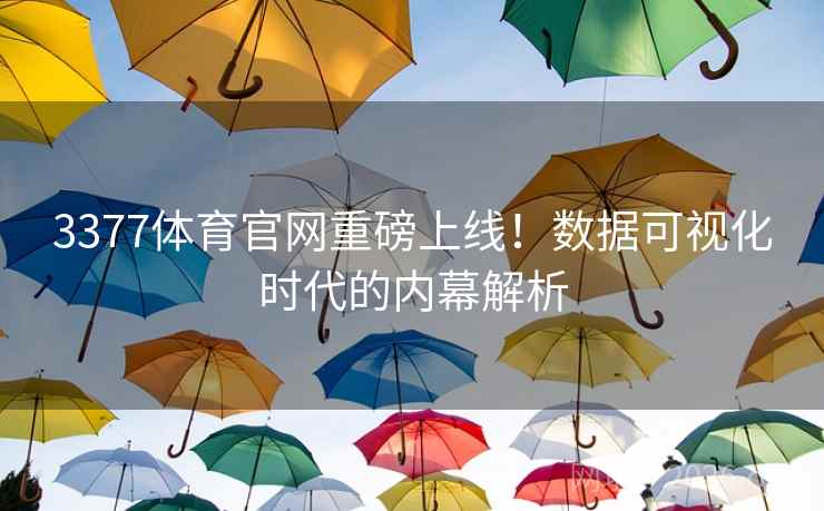 3377体育官网重磅上线！数据可视化时代的内幕解析