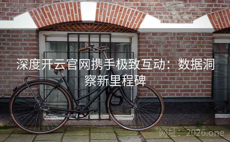 深度开云官网携手极致互动:数据洞察新里程碑